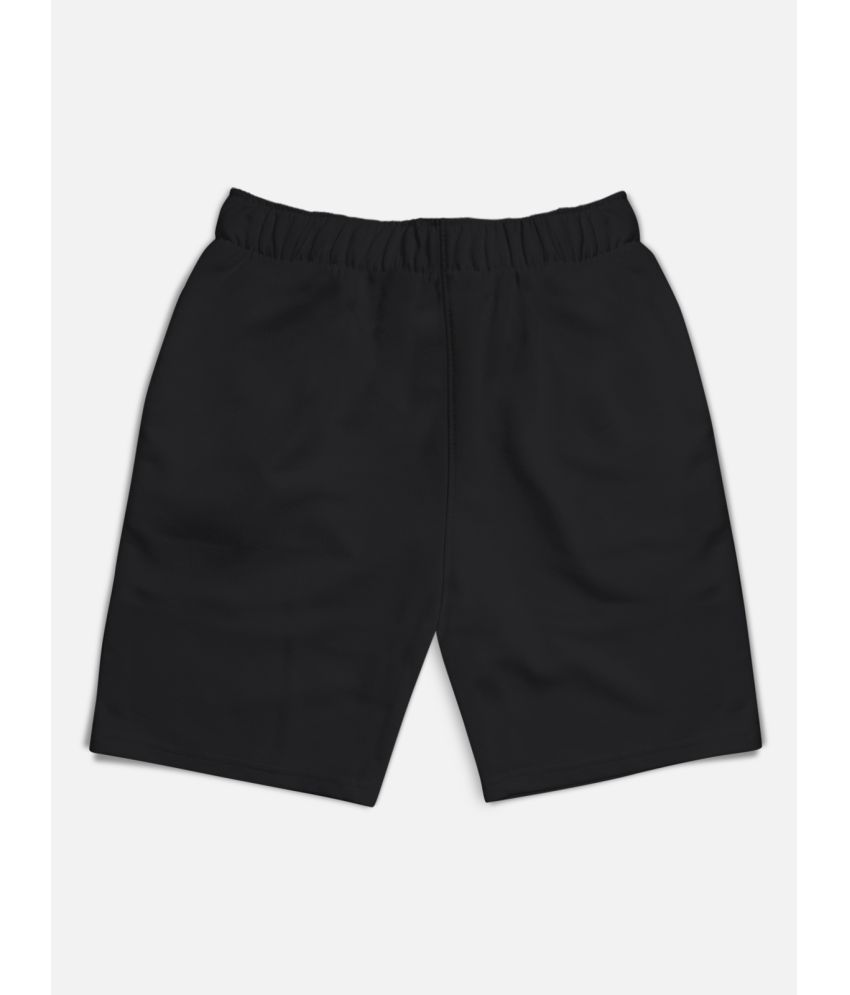     			HELLCAT Pack of 1 Cotton Shorts For Boys ( Black )