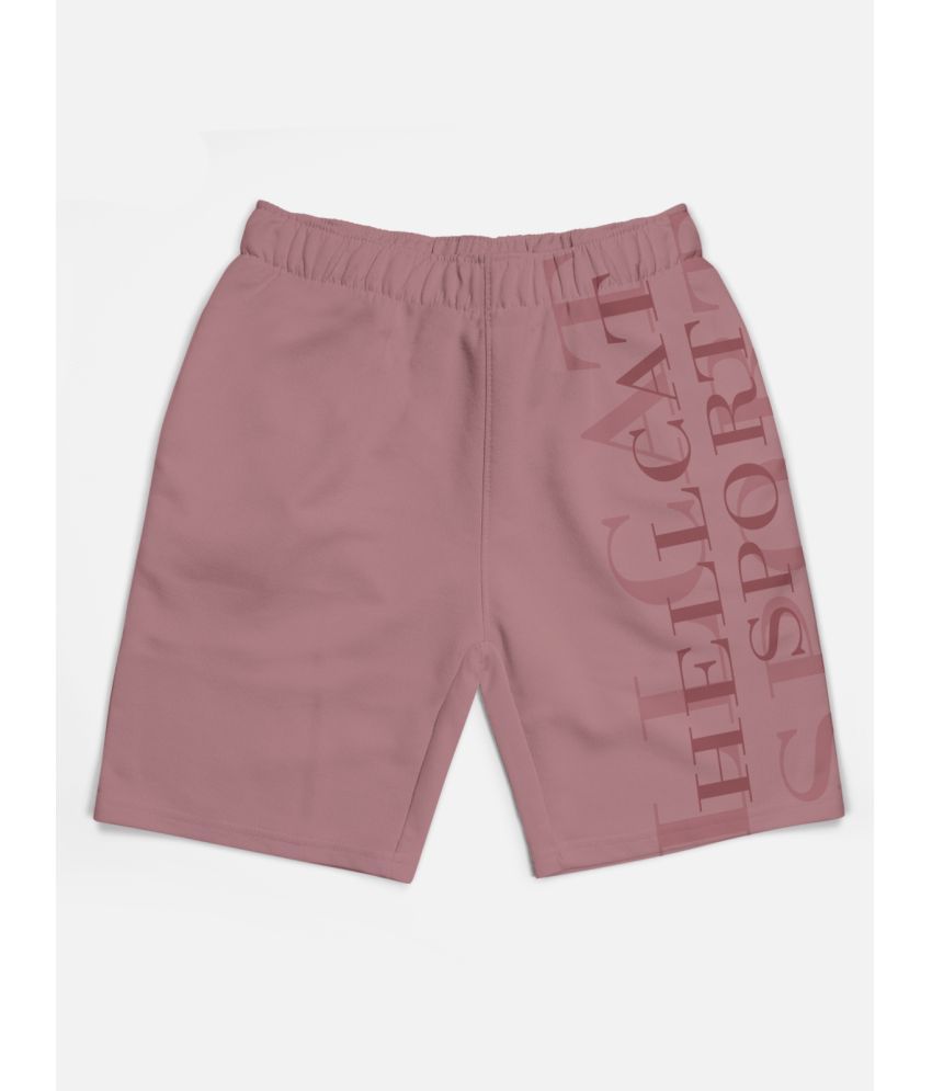     			HELLCAT - Pink Cotton Blend Boys Shorts ( Pack of 1 )