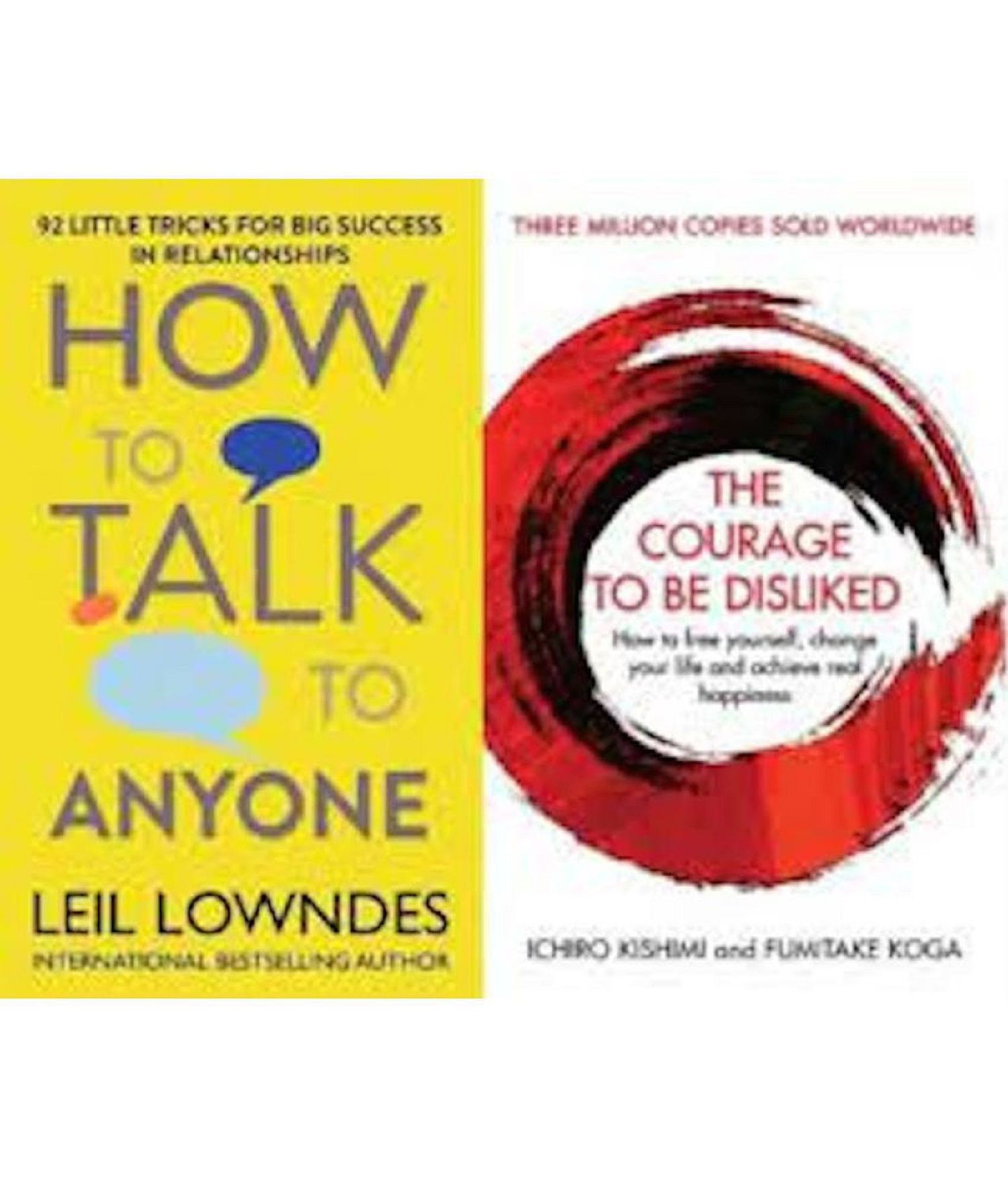    			How To Talk To Anyone, The Courage To Be Disliked: ( 2 Book Combo Set) (Paperback, Leil Lowndes)