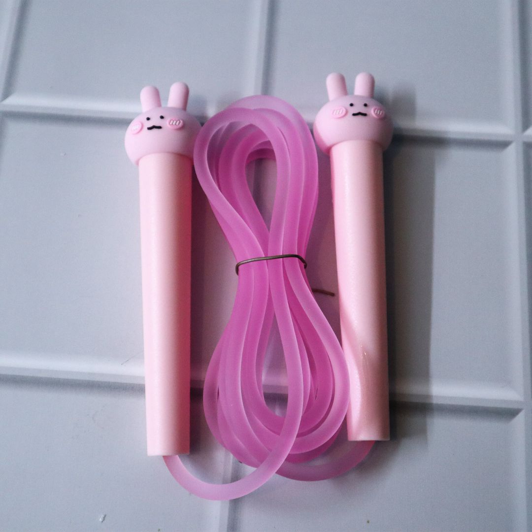 shoppersduniya Skipping rope Pink PVC Climbing Rope