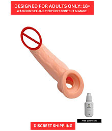 Soft Silicon Men Reusable Dragon Condom With Extra Length And Girth Extension | Penis Sleeve For Men By Naughty Nights + Free Kaamraj Lubricant