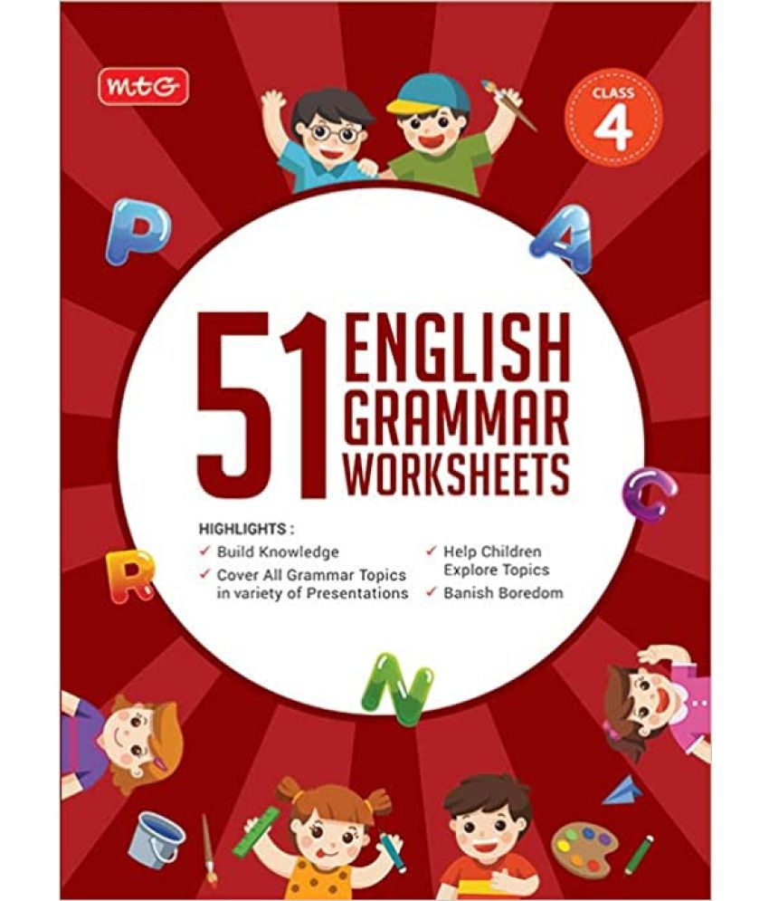     			51 English Grammar Worksheets Class-4