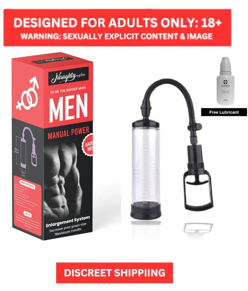 XXTREME BLACK HORSE POWER PENIS ENLARGEMENT PUMP for men For