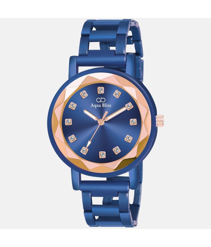     			AQUA BLISS - Blue Stainless Steel Analog Womens Watch