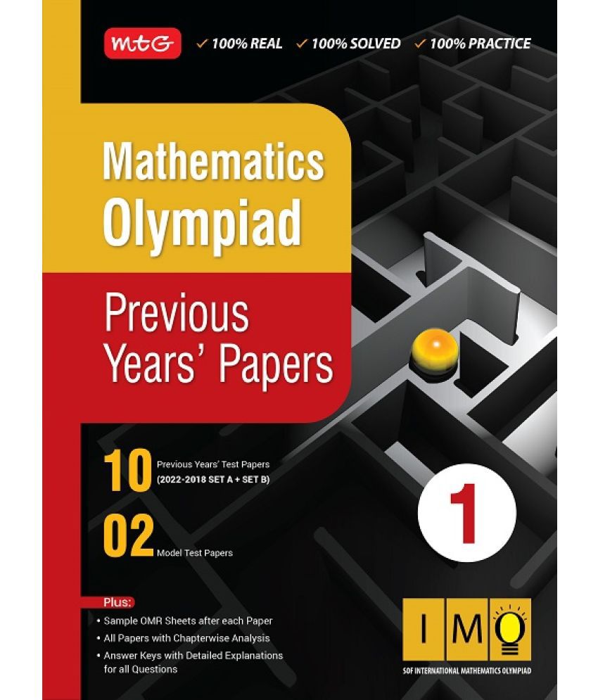     			Class 1 Mathematics Olympiad Previous 5 Years Papers