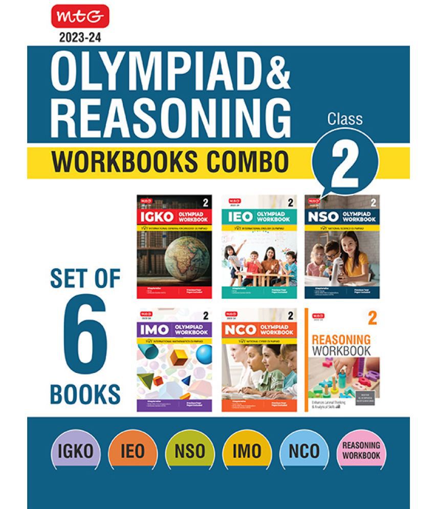     			Class 2: Work Book and Reasoning Book Combo for NSO-IMO-IEO-NCO-IGKO