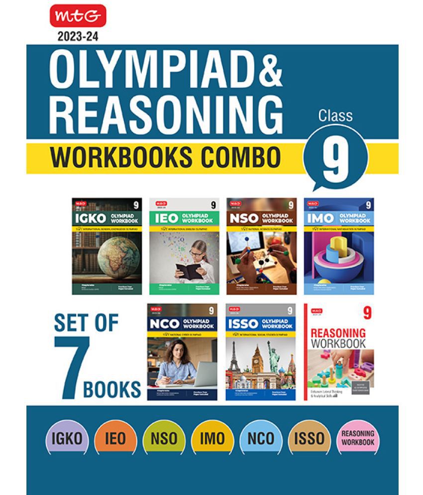     			Class 9: Work Book and Reasoning Book Combo for NSO-IMO-IEO-NCO-IGKO-ISSO