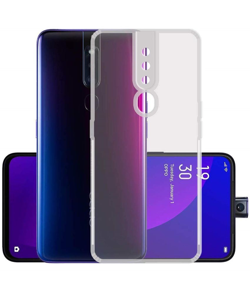     			Case Vault Covers - Transparent Silicon Silicon Soft cases Compatible For OPPO F11 Pro ( Pack of 1 )