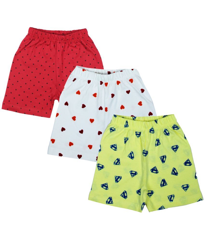     			Diaz - Multicolor Cotton Boys Shorts ( Pack of 3 )