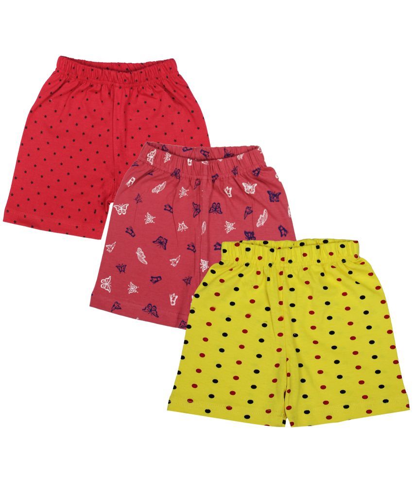     			Diaz Pack of 3 Cotton Shorts For Boys ( Multicolor )