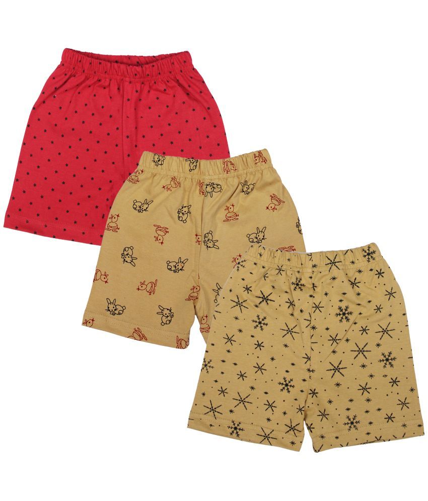     			Diaz - Multicolor Cotton Boys Shorts ( Pack of 3 )