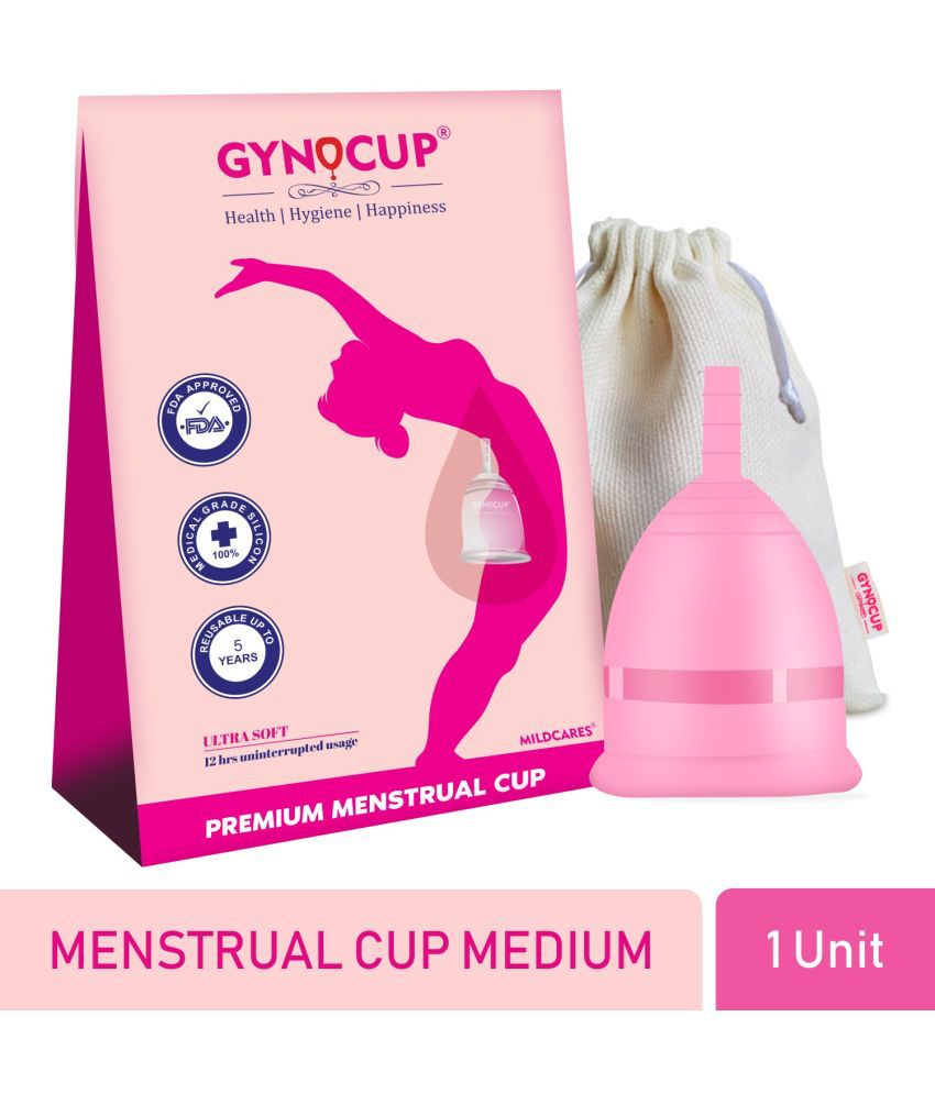 GynoCup - Silicone Reusable Menstrual Cup Medium ( Pack of 1 )