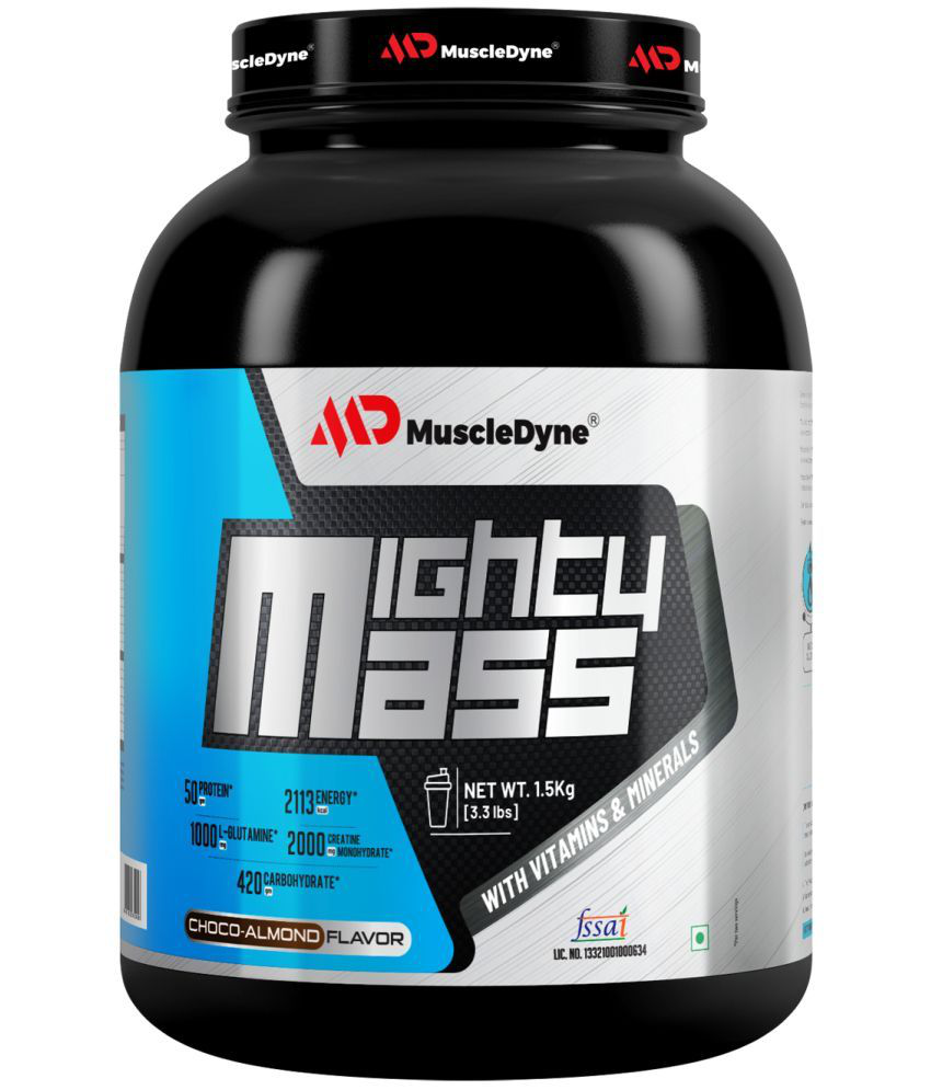     			Muscle Dyne - Mighty Mass Whey Protein ( 1.5 kg , Chocolate - Flavour )