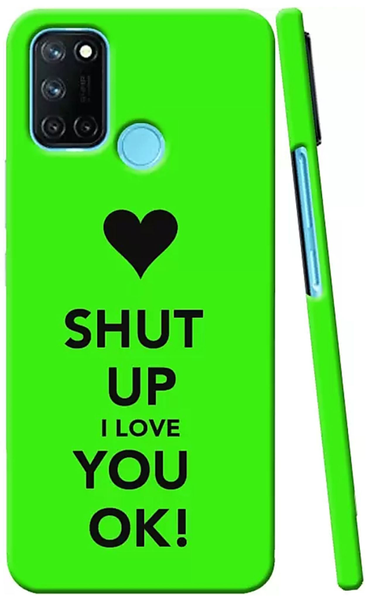     			T4U THINGS4U - Multicolor Polycarbonate Printed Back Cover Compatible For Realme C17 ( Pack of 1 )