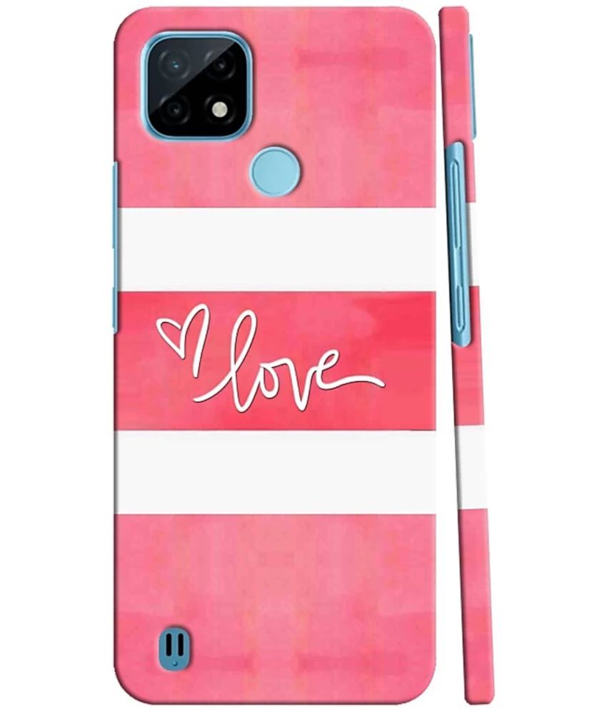     			T4U THINGS4U - Multicolor Polycarbonate Printed Back Cover Compatible For Realme C21 ( Pack of 1 )