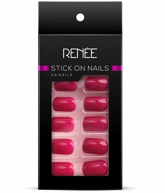 Buy Lick 24 Pcs Artificial/False/Fake Acrylic Nails Reusable Stick on Nails  Extension Online at Best Prices in India - JioMart.