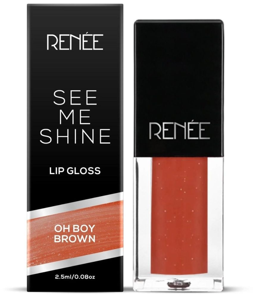     			RENEE See Me Shine Lipgloss Oh Boy Brown 2.5ml