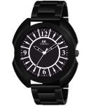 IIK COLLECTION - Black Stainless Steel Analog Men's Watch