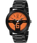 IIK COLLECTION - Black Stainless Steel Analog Men's Watch