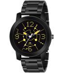 IIK COLLECTION - Black Stainless Steel Analog Men's Watch