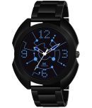 IIK COLLECTION - Black Stainless Steel Analog Men's Watch