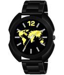 IIK COLLECTION - Black Stainless Steel Analog Men's Watch