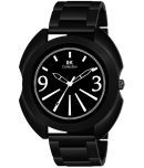 IIK COLLECTION - Black Stainless Steel Analog Men's Watch