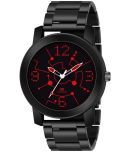 IIK COLLECTION - Black Stainless Steel Analog Men's Watch