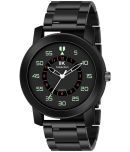 IIK COLLECTION - Black Stainless Steel Analog Men's Watch