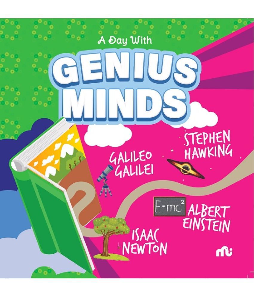     			A Day With Genius Minds: Stephen Hawking, Galileo, Newton and Einstein