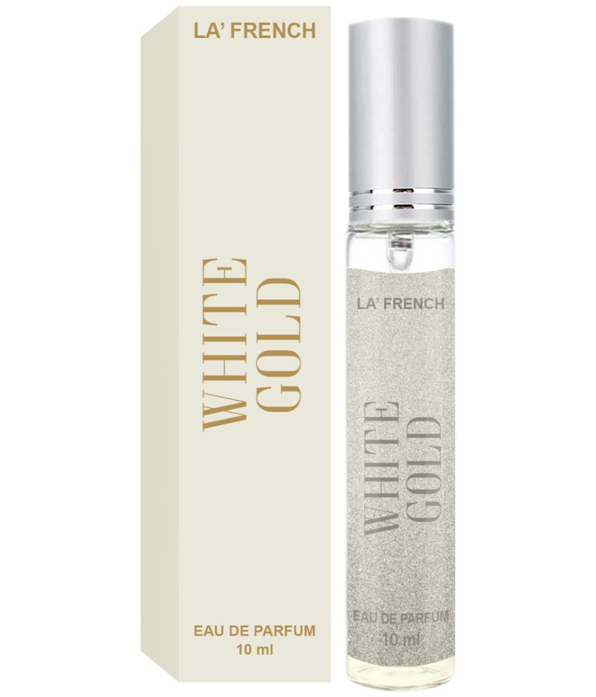     			LA FRENCH - LF_White Gold Eau De Parfum_10ml Eau De Parfum (EDP) For Men 10 ( Pack of 1 )