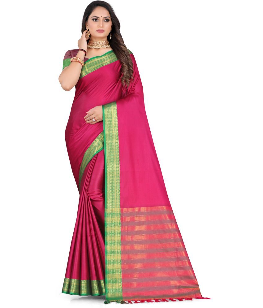     			LEELAVATI - Multicolor Silk Saree With Blouse Piece ( Pack of 1 )