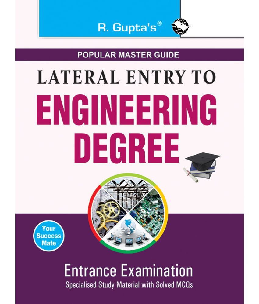     			Lateral Entry to Engineering Degree (B.E./B.Tech) Entrance Exam Guide