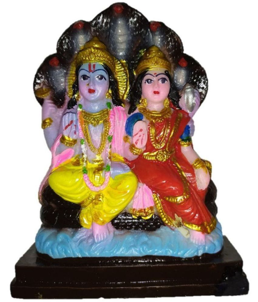     			PAYSTORE - Resin Vishnu Laxmi Idol ( 13.75 cm )