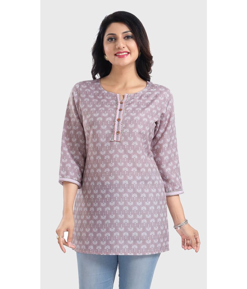     			Meher Impex - Pink Rayon Women's Tunic ( Pack of 1 )