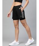 Chkokko Grey Polyester Solid Shorts - Single