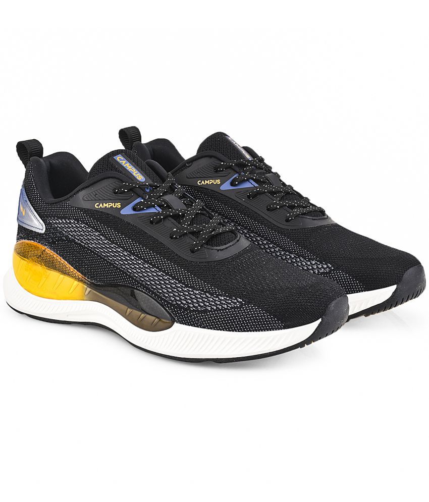     			Campus - AGAIN Black Men's Sports Running Shoes