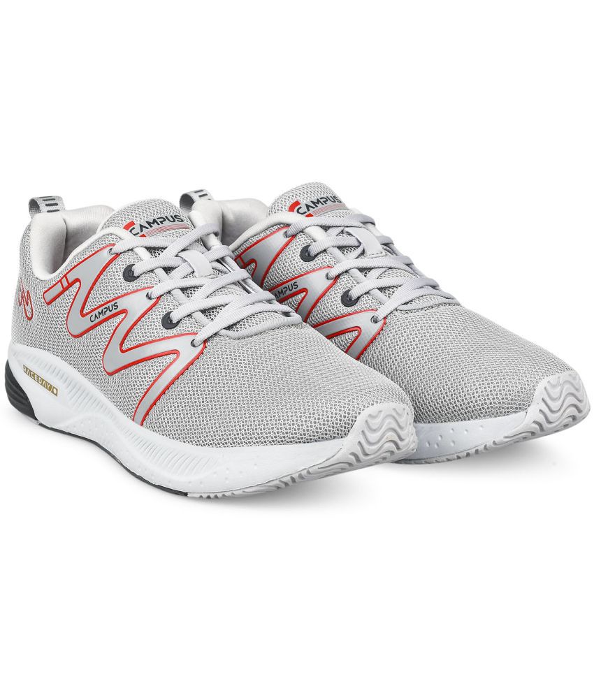     			Campus - CAMP-VISION Light Grey Men's Sports Running Shoes