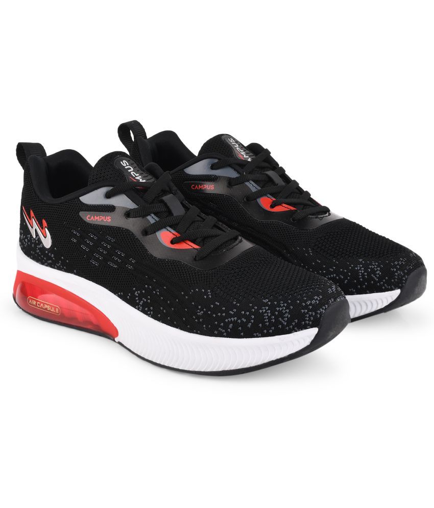     			Campus - STEAM Black Men's Sports Running Shoes