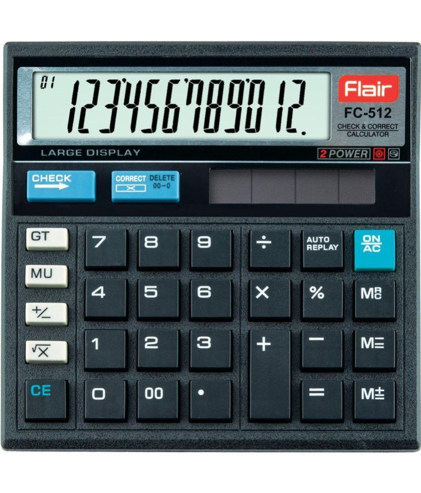     			Flair 132055 Fc - 512 Basic Calculator (12 Digit)