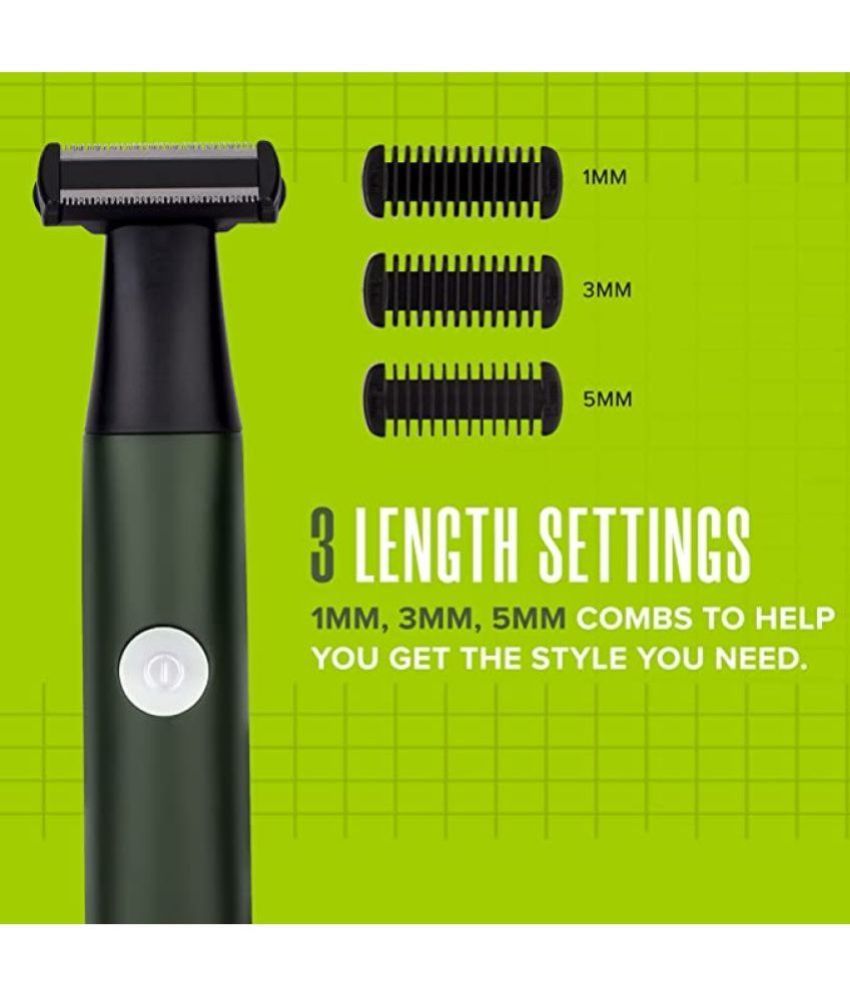Syska UT1100 Green Cordless Beard Trimmer Buy Syska UT1100 Green