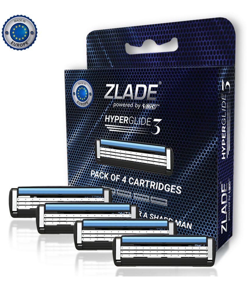     			Zlade HyperGlide3 Advanced Shaving Razor Cartridges 4 Cartridges