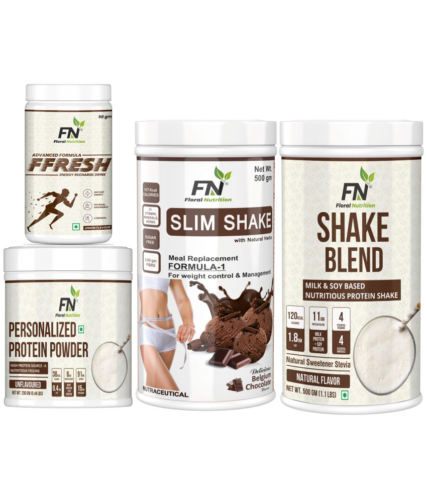     			Floral Nutrition Formula 1 Shake, Protein Powder, FFresh, Shake Blend Protein Shake 1250 gm Chocolate
