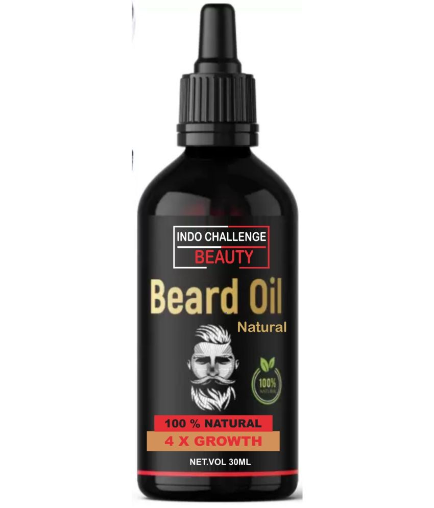     			INDO CHALLENGE - 30mL Promotes Beard Growth Beard Oil ( Pack of 1 )