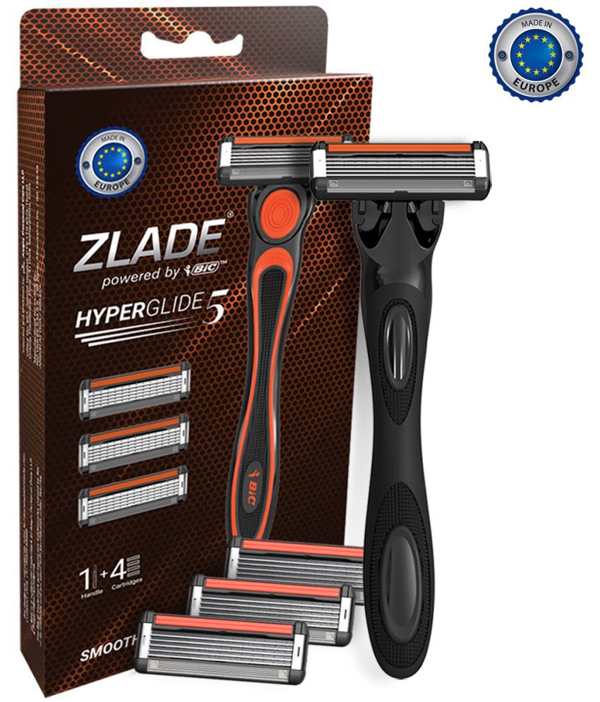     			Zlade HyperGlide5 Advanced Shaving System for Men - Manual Razor 5 Blades 1