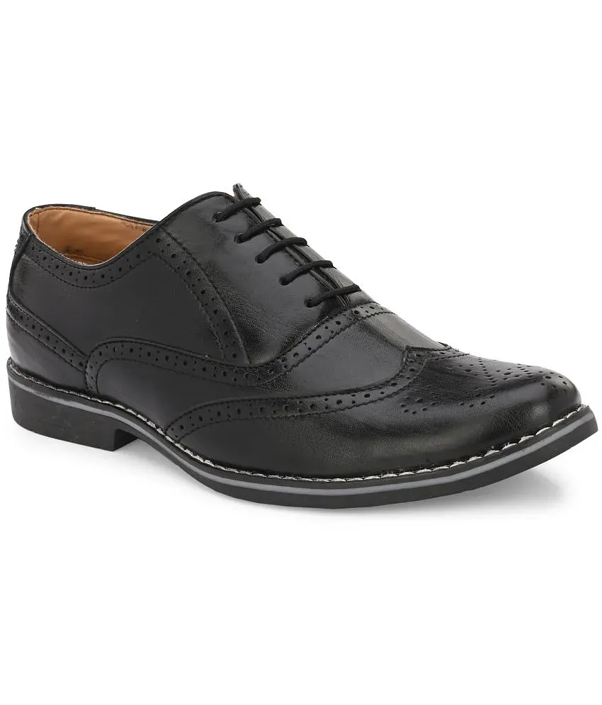 NOBLE CURVE Brogue Genuine Leather Gray Formal Shoes Buy NOBLE