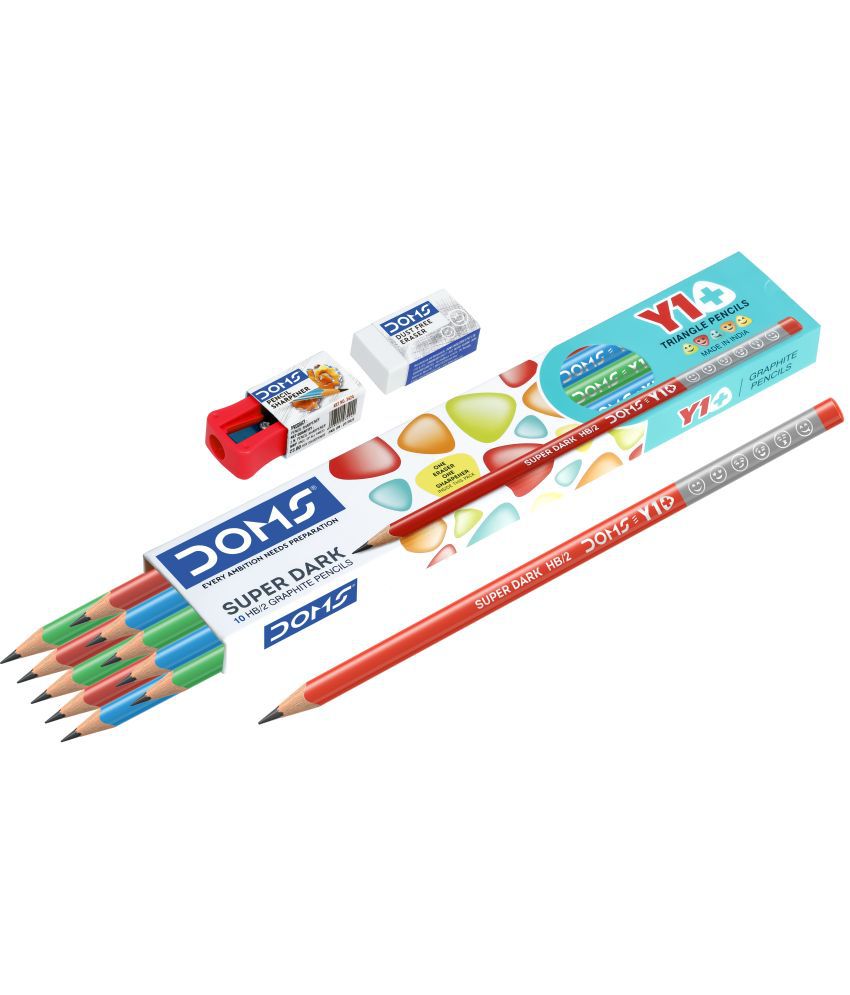     			Doms Y1+ Pencil ( Pack Of 5 Packet )