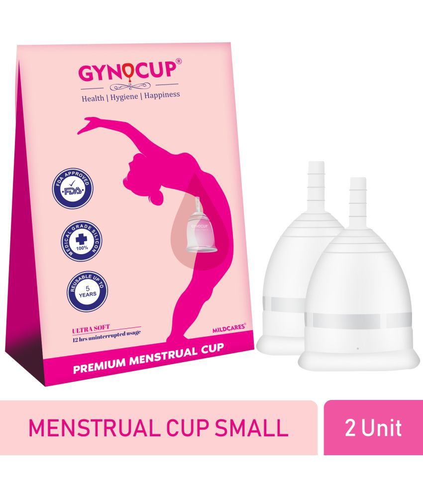     			GynoCup - Silicone Reusable Menstrual Cup Small ( Pack of 2 )