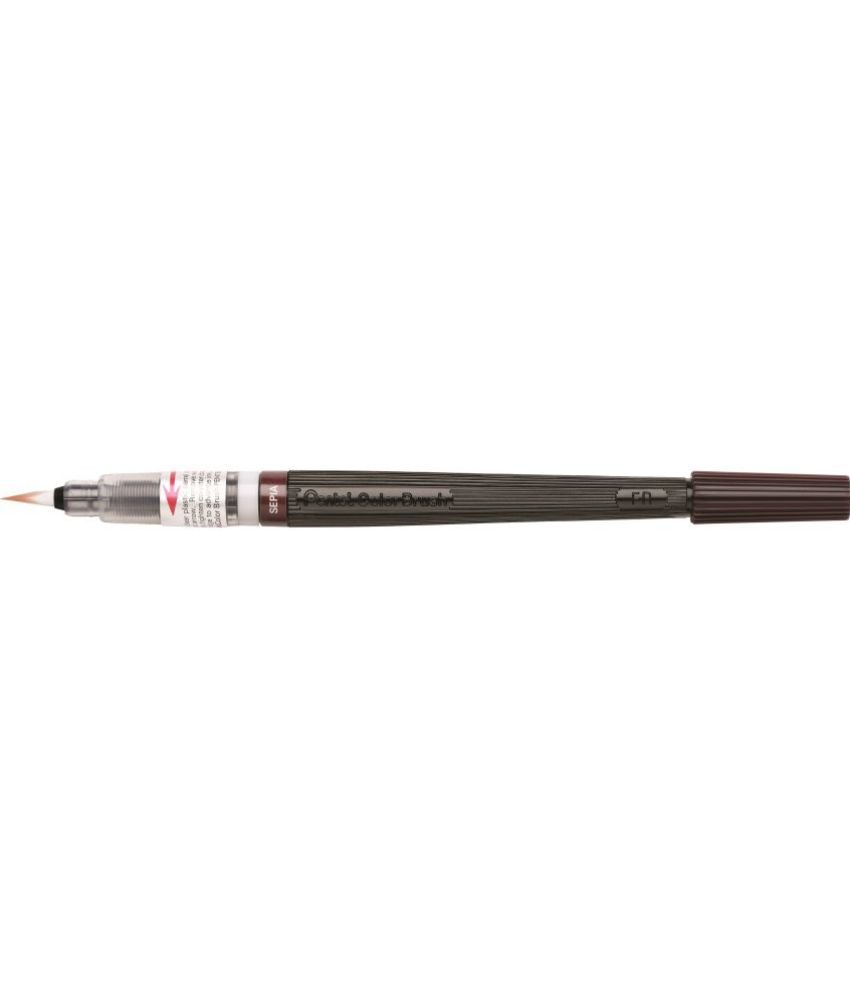     			Pentel Arts Brush Sign Flexible Brush Tip Nib Sketch Pen (Sepia)