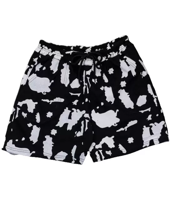 Ladies Short Panel Shorts Retro Hot Pants Cotton Jersey Summer Holiday S M  L XL | eBay